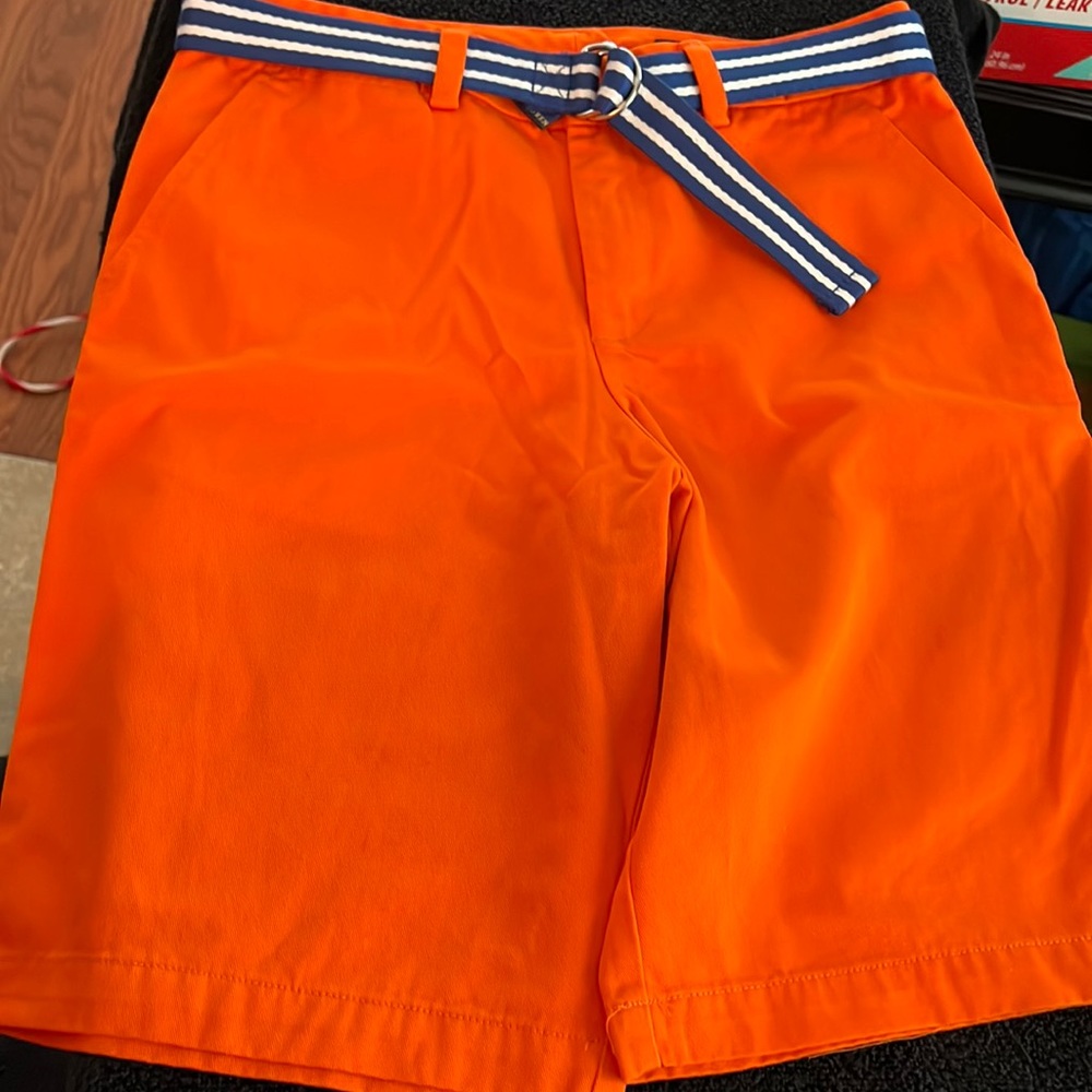 Polo Ralph Lauren Boys Orange shorts Size 18